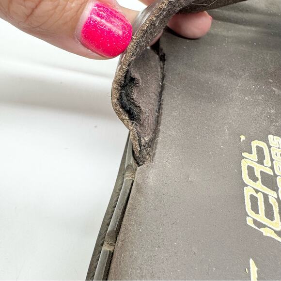 Vintage Y2K Men's Chunky Skechers Jammer Retro Strappy Slide Sandals Brown 9 - Picture 13 of 15